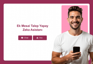 Ek Mesai Talep Yapay Zeka Asistanı Template Thumbnail