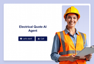 Electrical Quote AI Agent Template Thumbnail