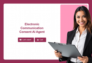 Electronic Communication Consent Assistant Template Thumbnail