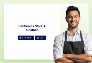 Electronics Store AI Chatbot Template Template Thumbnail