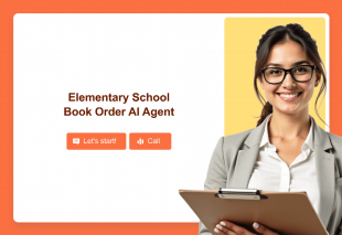 Elementary School Book Order AI Agent Template Thumbnail
