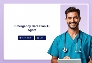 Emergency Care Plan AI Agent Template Thumbnail