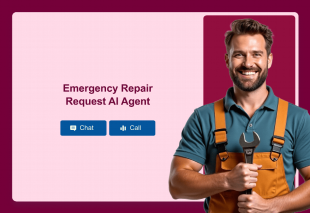 Emergency Repair Request AI Agent Template Thumbnail