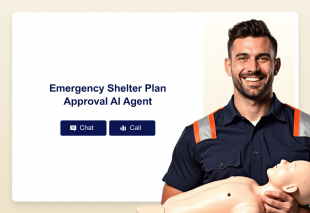 Emergency Shelter Plan Approval AI Agent Template Thumbnail