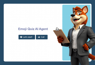 Emoji Quiz AI Agent Template Thumbnail