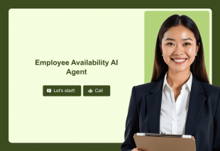 Employee Availability AI Agent Template Thumbnail