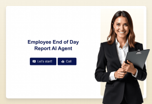 Employee End of Day Report AI Agent Template Thumbnail