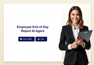 Employee End of Day Report AI Agent Template Thumbnail