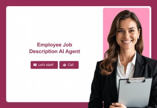 Employee Job Description AI Agent Template Thumbnail