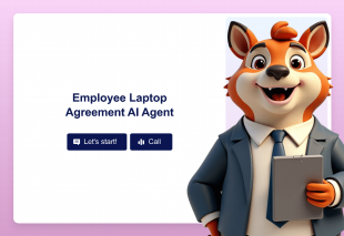Employee Laptop Agreement AI Agent Template Thumbnail