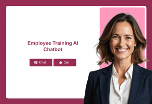Employee Training AI Chatbot Template Thumbnail