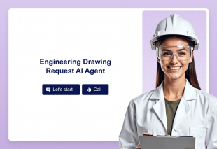 Engineering Drawing AI Agent Template Thumbnail