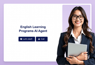 English Learning Programs AI Agent Template Thumbnail