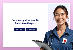 Entlassungsformular für Patienten AI Agent Template Thumbnail