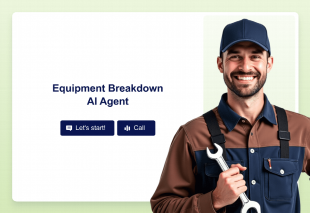 Equipment Breakdown AI Agent Template Thumbnail