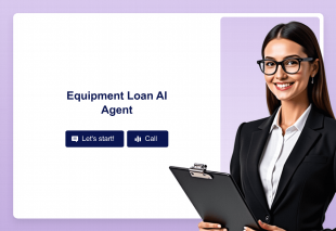 Equipment Loan AI Agent Template Thumbnail