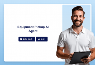 Equipment Pickup AI Agent Template Thumbnail