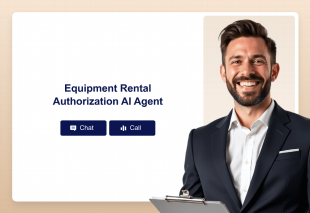 Equipment Rental Authorization AI Agent Template Thumbnail