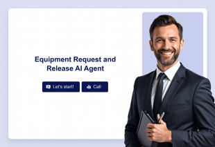 Equipment Request and Release AI Agent Template Thumbnail