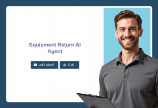 Equipment Return AI Agent Template Thumbnail