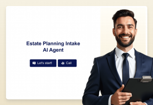 Estate Planning Intake AI Agent Template Thumbnail