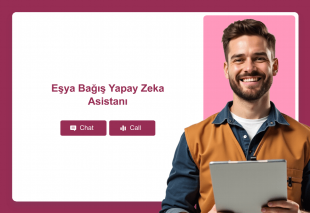 Eşya Bağış Yapay Zeka Asistanı Thumbnail