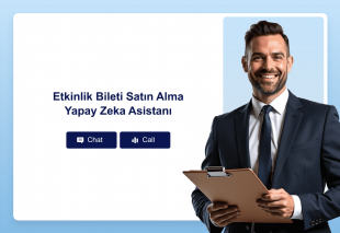 Etkinlik Bileti Satın Alma Yapay Zeka Asistanı Thumbnail