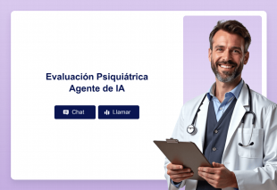 Evaluación Psiquiátrica Agente de IA Template Thumbnail