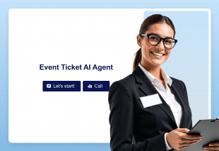 Event Ticket AI Agent Template Thumbnail