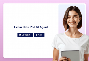 Exam Date Poll AI Agent Template Thumbnail
