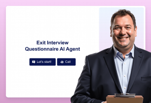 Exit Interview Questionnaire AI Agent Template Thumbnail