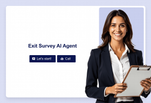 Exit Survey AI Agent Template Thumbnail