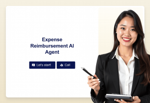 Expense Reimbursement AI Agent Template Thumbnail