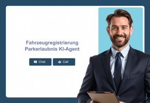 Fahrzeugregistrierung Parkerlaubnis KI-Agent Thumbnail