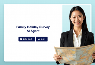 Family Holiday Survey AI Agent Template Thumbnail