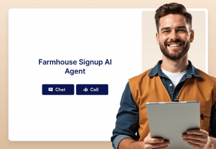Farmhouse Signup AI Agent Template Thumbnail