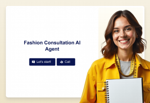 Fashion Consultation AI Agent Template Thumbnail