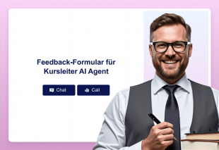 Feedback-Formular für Kursleiter AI Agent Thumbnail