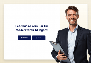 Feedback-Formular für Moderatoren KI-Agent Thumbnail