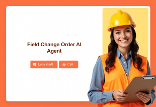 Field Change Order AI Agent Template Thumbnail