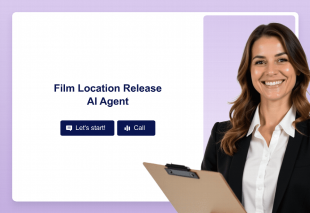 Film Location Release AI Agent Template Thumbnail