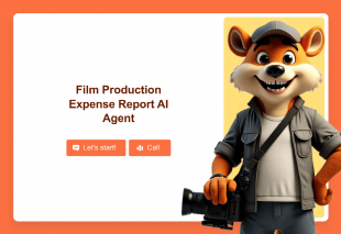 Film Production Expense Report AI Agent Template Thumbnail