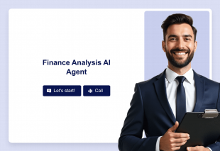 Finance Analysis AI Agent Template Thumbnail