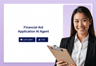 Financial Aid Application AI Agent Template Thumbnail