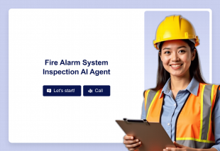 Fire Alarm System Inspection AI Agent Template Thumbnail