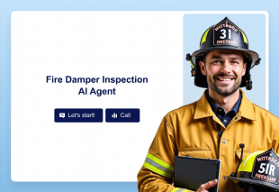 Fire Damper Inspection AI Agent Template Thumbnail