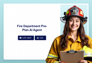 Fire Department Pre-Plan AI Agent Template Thumbnail