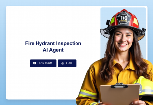 Fire Hydrant Inspection AI Agent Template Thumbnail