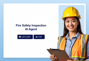 Fire Safety Inspection AI Agent Template Thumbnail