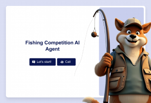 Fishing Competition AI Agent Template Thumbnail